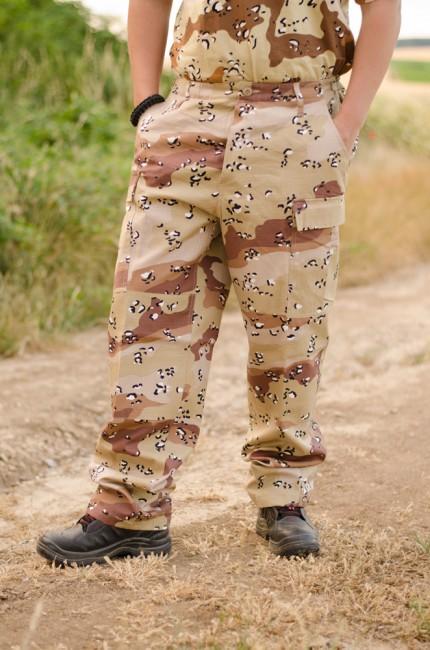 MFH BDU Herrenhose Rip-Stop 6col desert