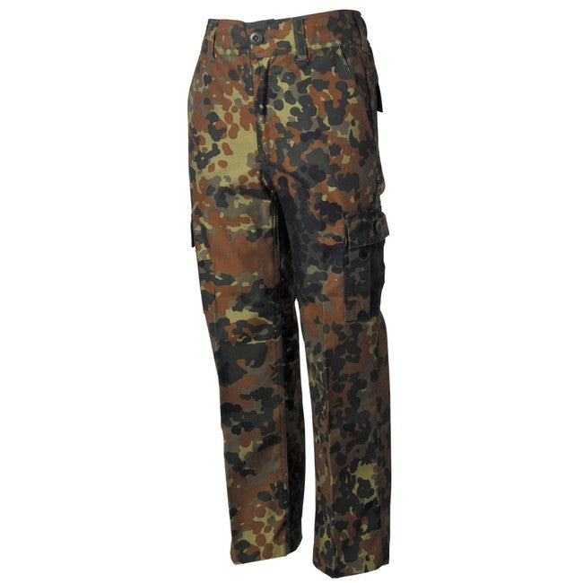 MFH BDU kinderhose, flecktarn