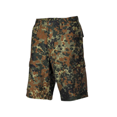MFH BDU Herren Shorts, flecktarn