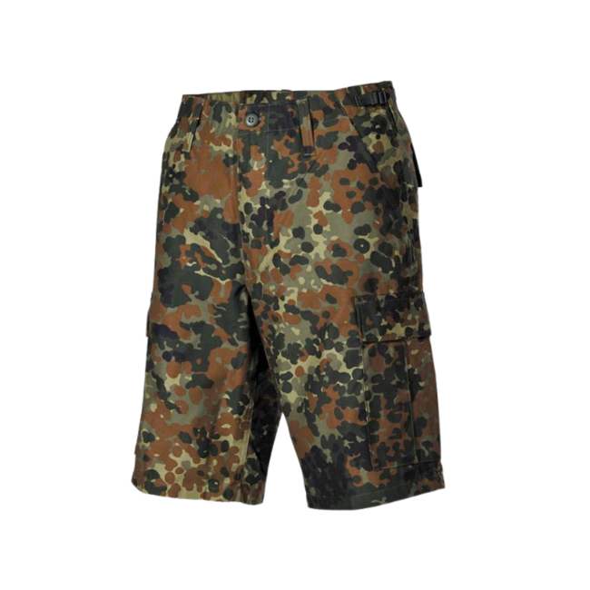 MFH BDU Herren- Shorts flecktarn