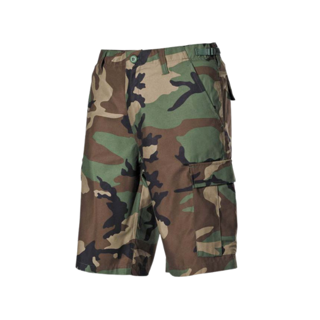 MFH BDU Herren- Shorts woodland