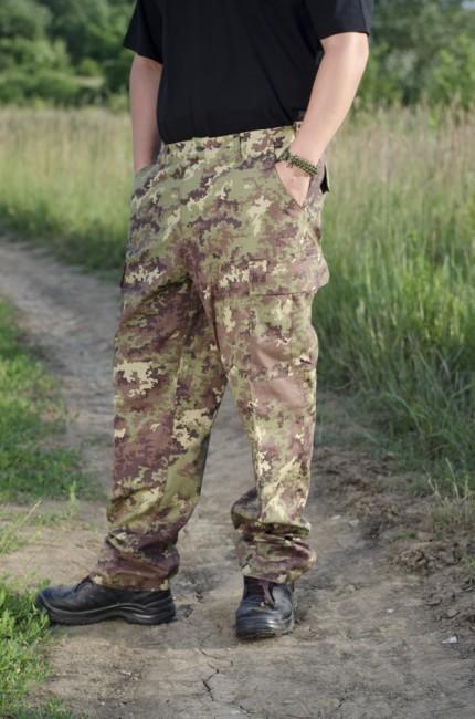 MFH BDU Herrenhose Rip-Stop vegetato