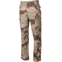 MFH BDU men's trousers 6col Rip-Stop, desert