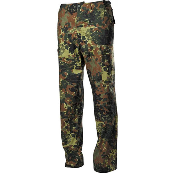 MFH BDU Herrenhose Rip-Stop flecktarn