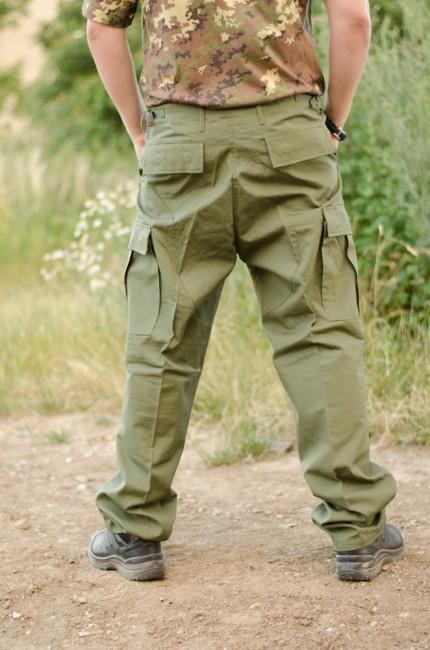 MFH BDU Rip-Stop Men's Pants, Olive
