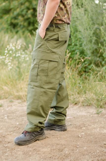 MFH BDU Herrenhose Rip-Stop oliv