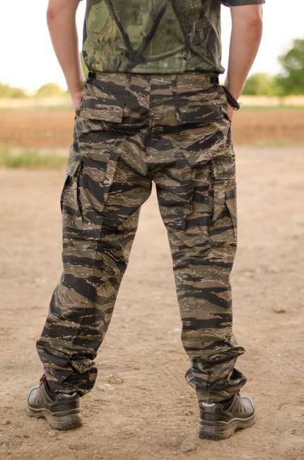 MFH Παντελόνι BDU Rip-Stop ανδρικό, tiger stripe