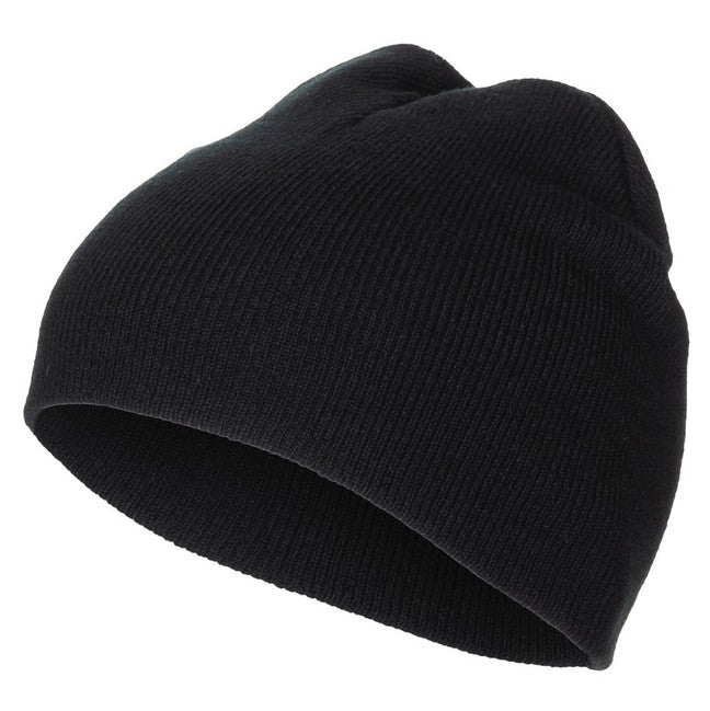 MFH Beanie Strickmütze, schwarz