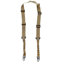 MFH Bungee-Gurt, 2-punkt, coyote tan