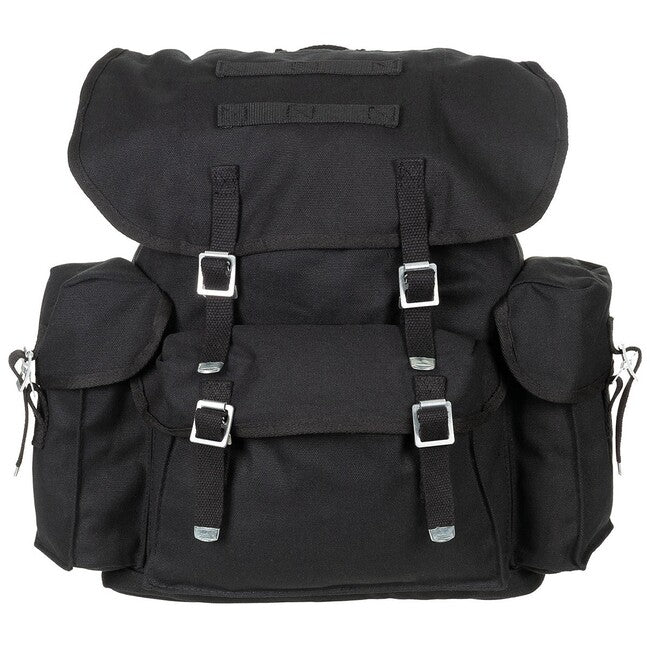 MFH BW-Rucksack, schwarz, Segeltuch