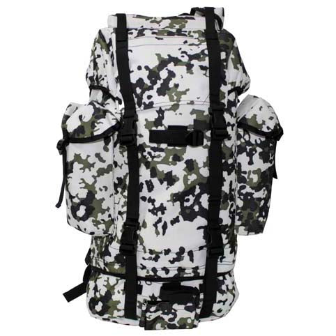 MFH BW Kampfrucksack, Snow camo, 65 l