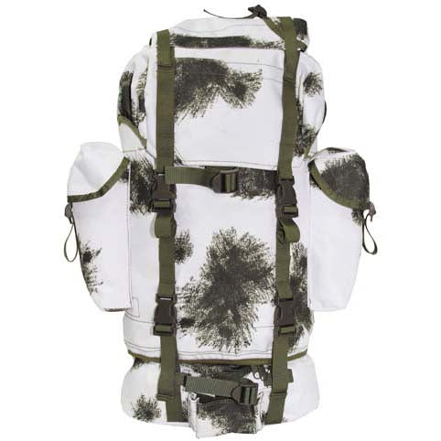 MFH BW Σακίδιο Πλάτης Αδιάβροχο Wintertarn Camo, 65L