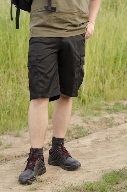 MFH BDU Herren- Shorts schwarz