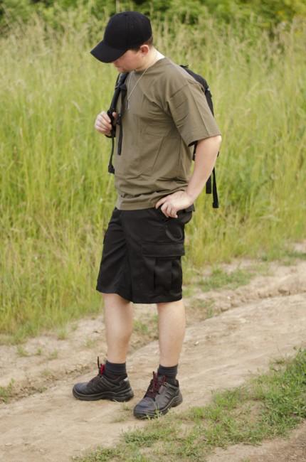 MFH Σορτς BDU ανδρικά, μαύρο