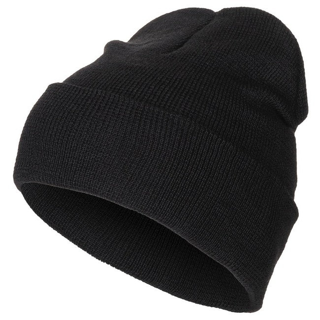 MFH feine Strickmütze, schwarz