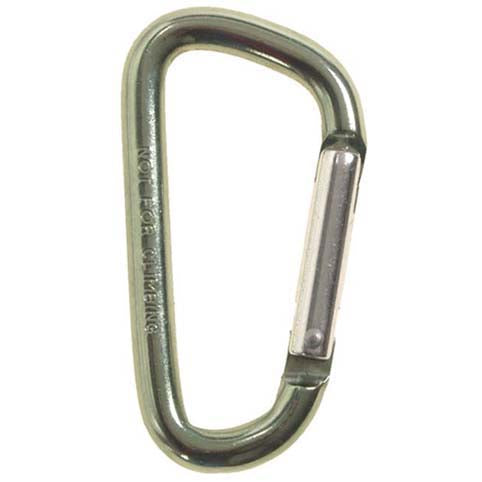MFH Karabinerhaken oliv, 70 x 7 mm