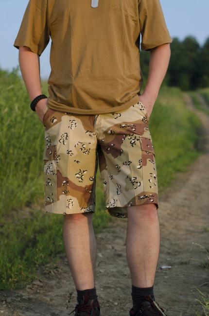 MFH BDU Herren- Shorts 6Col desert