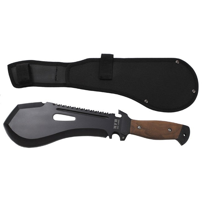 MFH Machete Extreme mit Scheide und Säge, 39cm schwarz