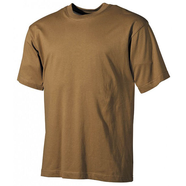 MFH BW Tarnmuster-T-shirt coyote, 160g/m2