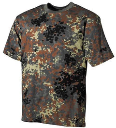 MFH Μπλουζάκι Camo German Flecktarn, 160g/m2