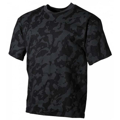 Herren T-Shirts mit kurzem Ärmel in Tarnfarben