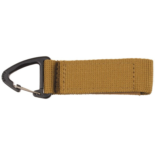 MFH MOLLE-Karabiner mit Sicherung, kojote