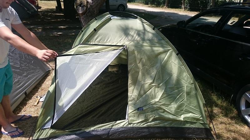 MFH Monodom Tent 3-Person BW Camo 210x210x130 cm