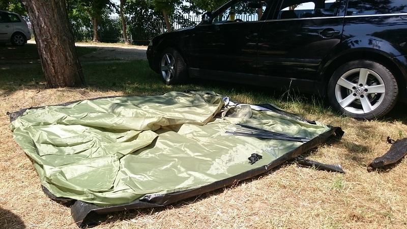 MFH Monodom Tent 3-Person BW Camo 210x210x130 cm