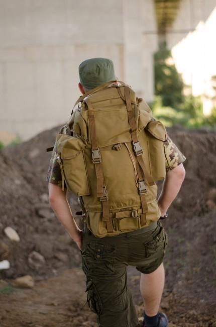 MFH Bw Kampfrucksack, coyote, 65 l
