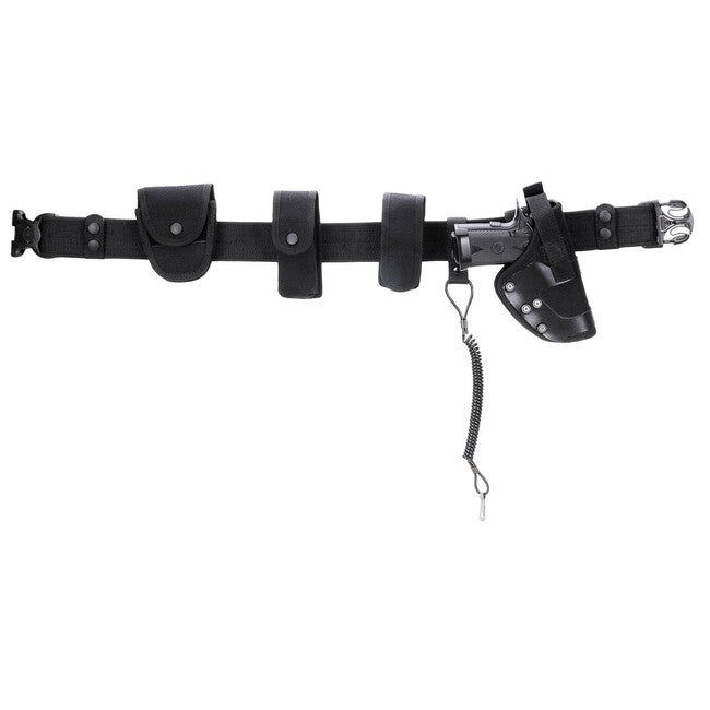 MFH Security 8-teilig PP-Einsatz nylon-gürtel, schwarz