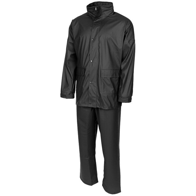 MFH "Premium" 2-teilig regenanzug, schwarz