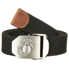 MFH USMC Web Belt Ζώνη, περ. 4 εκ., μαύρο
