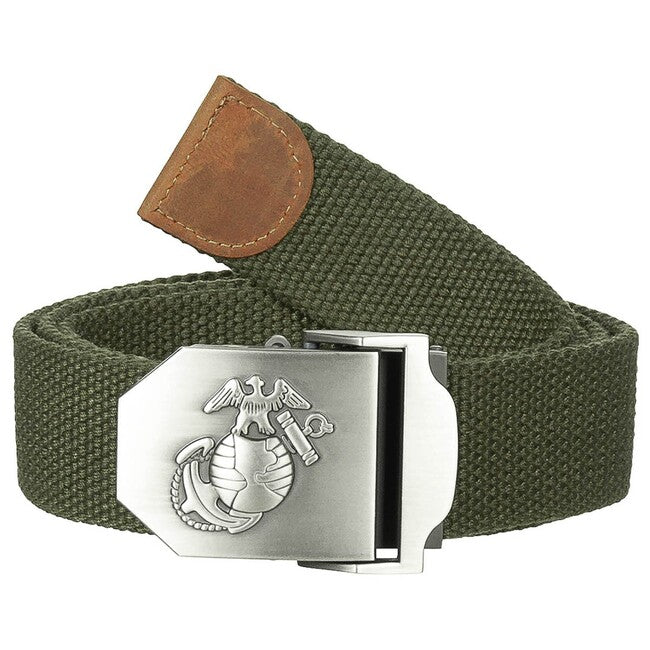 MFH USMC Web Belt, ca. 4 cm, od grün