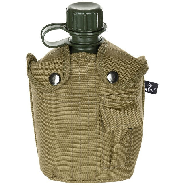 MFH Feldflasche 1L, koyotenbraun