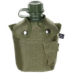 MFH Πολεμική Φιάλη 1L, Χωρίς BPA, OD green