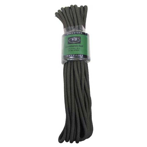 MFH Nylonseil 15 Meter 5mm olivgrün
