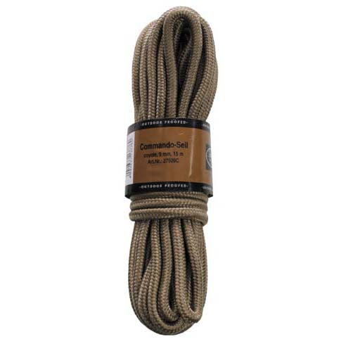 MFH Nylonseil 15 Meter 9mm coyote