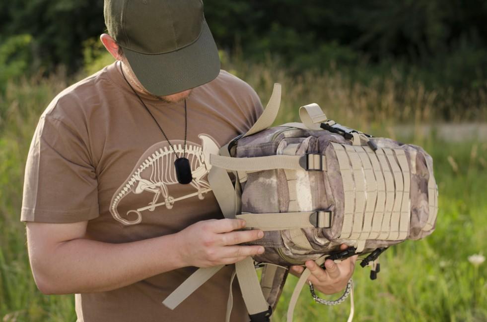 MFH US Assault Backpack HDT Camo 30L