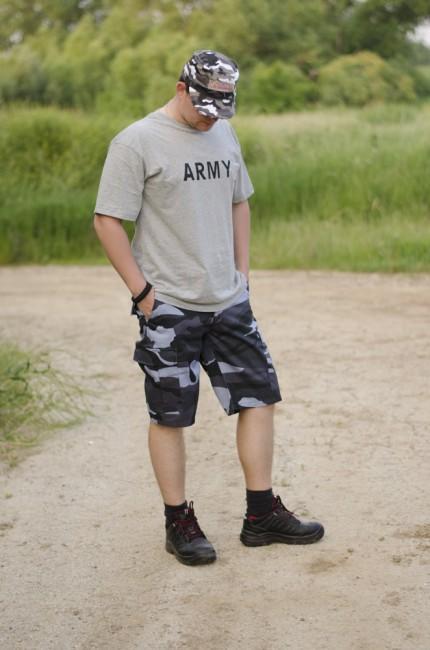 MFH BDU Herren- Shorts skyblue