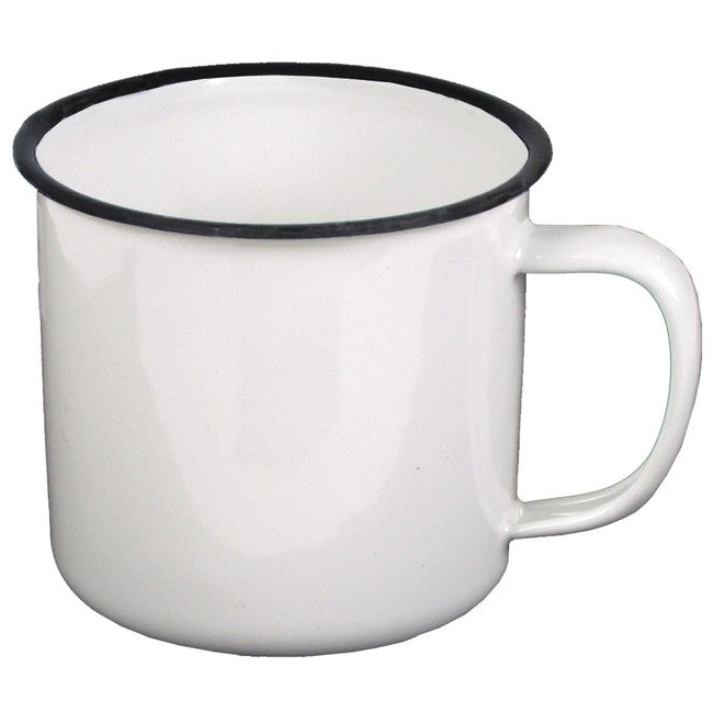 MFH Email-Tasse 350ml weiß