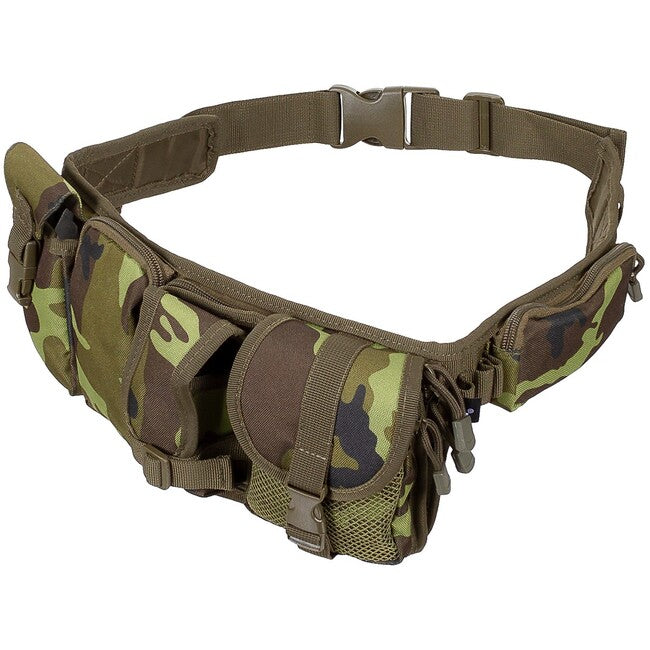 MFH M95 CZ camo taktischer gürtel, 6 taschen, ca. 5,5 cm, M