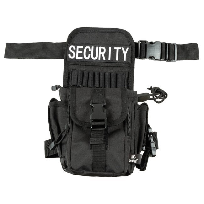 MFH Hüft- und Beinbeutel, Security, schwarz