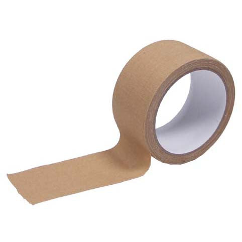 MFH Textilklebeband, khaki, 10 m