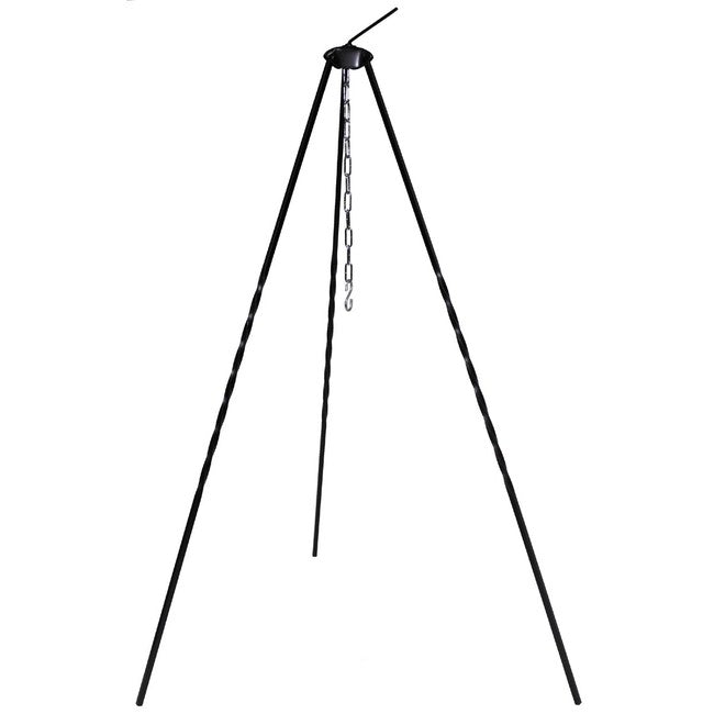 MFH Ungar. Dreibein ca. 1m Eisen mit Kette und Haken