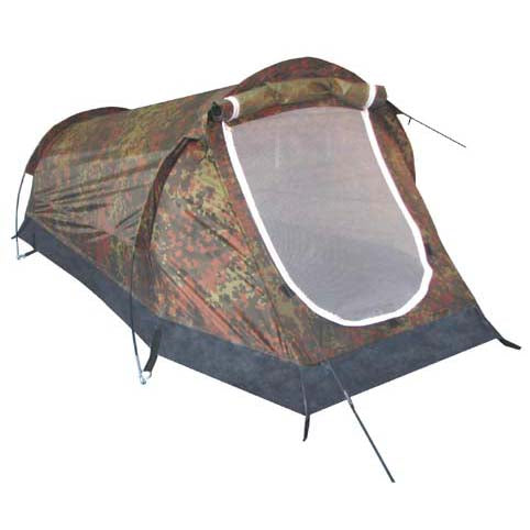 MFH Hochstein Tunnelzelt für 2 Personen flecktarn 220 x 130 x 100 cm