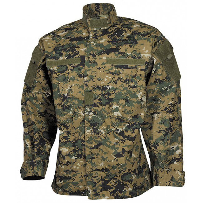 MFH US ACU-Blouson, Rip-Stop-Muster, digital woodland