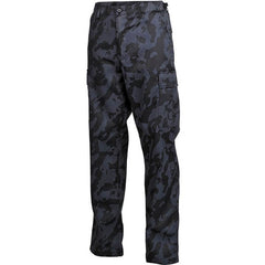 MFH US BDU Herren Hose, night-camo