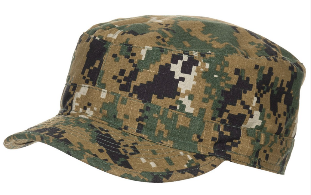 MFH Feldmütze, Us Bdu Ripstop, digital woodland