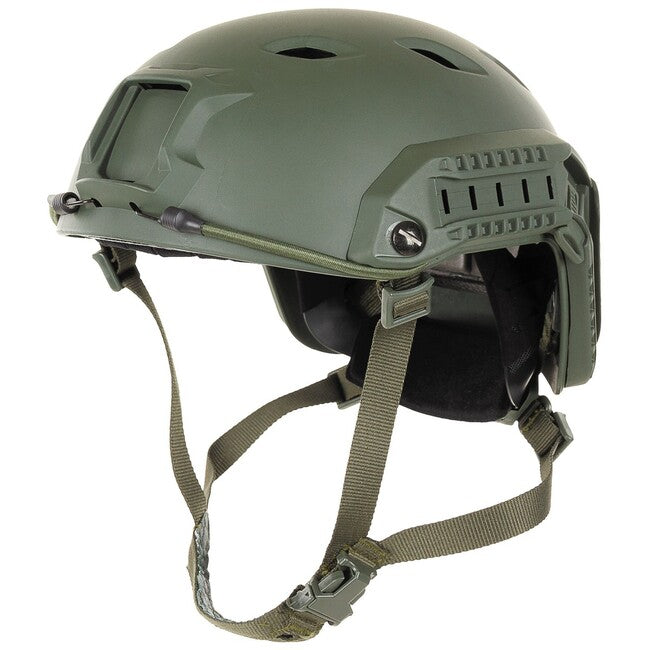 MFH US-Helm FAST-Patrouilleure, ABS-Kunststoff, OD grün