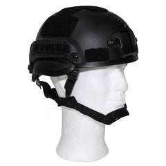 MFH US-Helm MICH 2002, ABS-Kunststoff, schwarz
